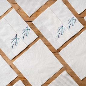 différents produits d'essuyage